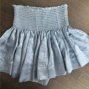 koch blue skirt